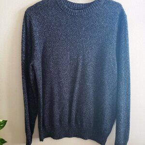 Croft and Barrow Blue Knit Sweater Medium